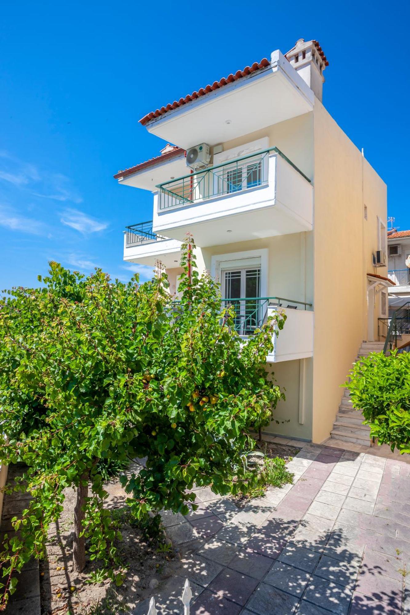 Aris Luxury Apartments Pefkochori Dış mekan fotoğraf