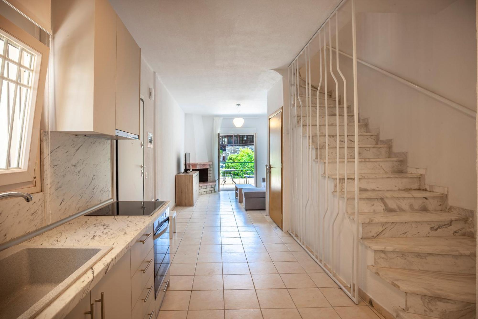 Aris Luxury Apartments Pefkochori Dış mekan fotoğraf