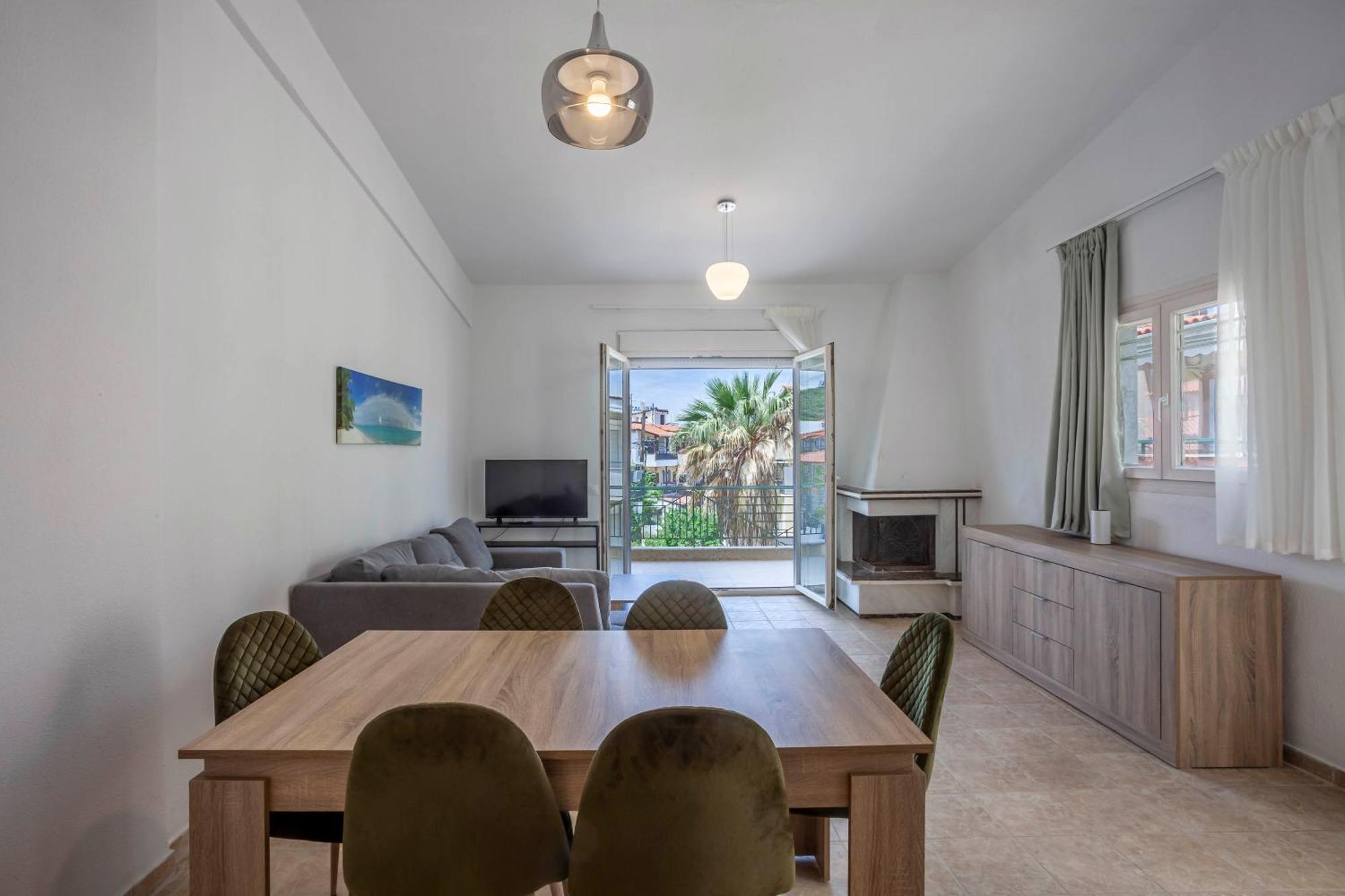 Aris Luxury Apartments Pefkochori Dış mekan fotoğraf
