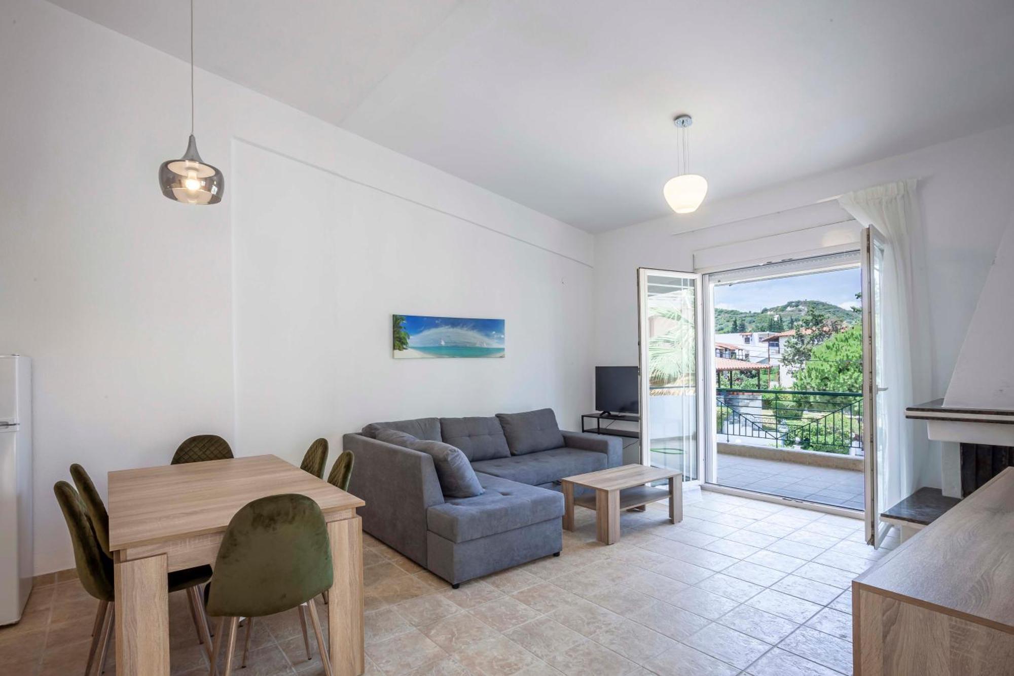 Aris Luxury Apartments Pefkochori Dış mekan fotoğraf